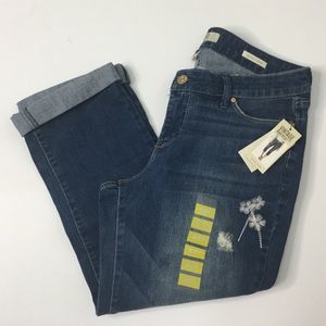 Vintage America Blues skinny boho crop size 4/27